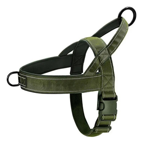 Collar Para Perro, Correa, Arneses, Cinturón Militar De Entr