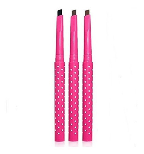 Woiwo 3pcs Maquillaje Cejas Estilista Diseador Impermeable L