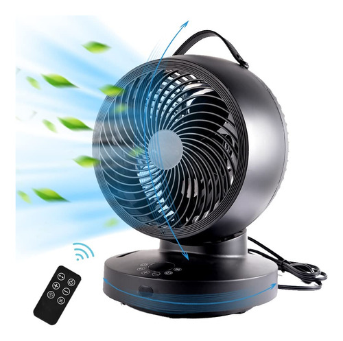 Ventilador Circulador De Aire De Mesa, Hoja De 8 Pulgadas, 6