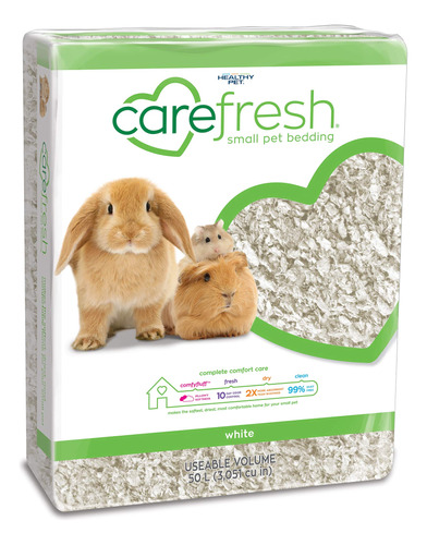 Carefresh Lecho Cama De Papel Natural Para Pequenos Animales