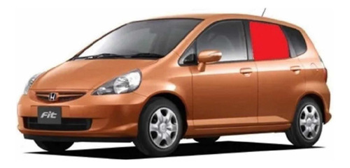 Vidrio Puerta Honda Fit 2003 Al 2008 Trasera Izquierda 