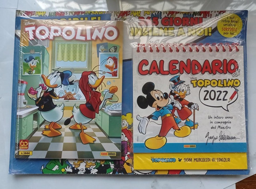 Topolino 3444 + Calendario - Panini - Bonellihq 