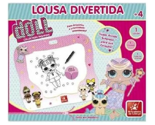 Lousa Divertida Doll - 1935 - Brincadeira De Criança