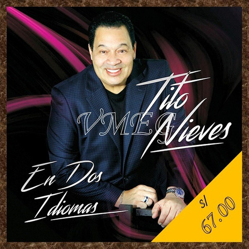 Vmeg Cd Tito Nieves 2015 En Dos Idiomas