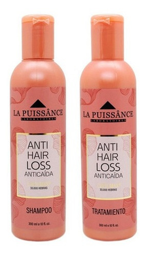 Kit Anti Hair Loss Anticaída Shampoo + Enjuague La Puissance