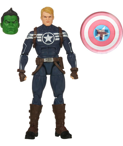 Marvel Legends Series Commander Rogers Hulk Baf