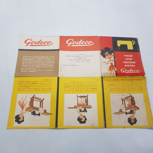 Imagen 9 de 9 de Catálogos Antiguos De Maquina De Coser Lote X 2 53254