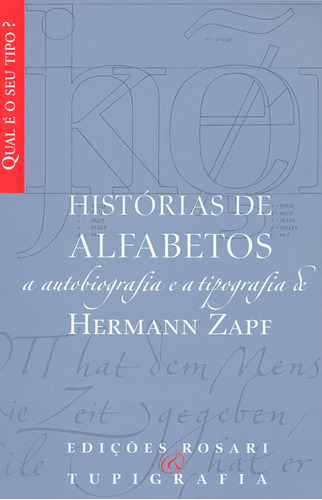 Historias De Alfabetos A Autobiografia E A Tipografia De ...