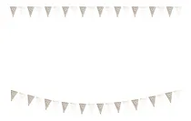 Comprar Banderines De Papel Picado Plastico De Colores. Paq 10 Tiras
