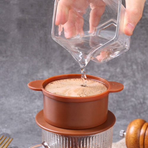 Double Layer Stainless Steel Filter Drip Type Filter Cup Fil