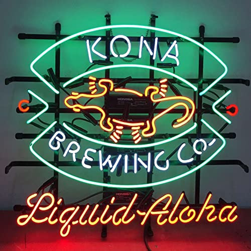 Letrero De Neón De Kona Brewing Co. Para Bar En Casa 24x20