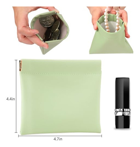 Conjunto De 4 Bolsas Pequeñas De Maquillaje Portátiles