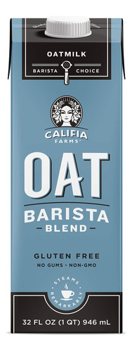 Califia Farms Leche De Avena, Mezcla Original De Barista, No