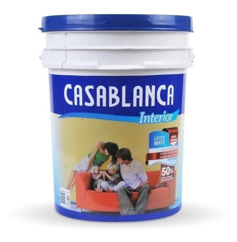 Casablanca Interior Blanco X 20 Lt + Lija