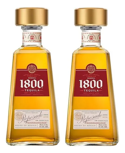 【激安大特価！】 Kit Unidades 2 750ml Mexicana Reposado 1800 Tequila その他