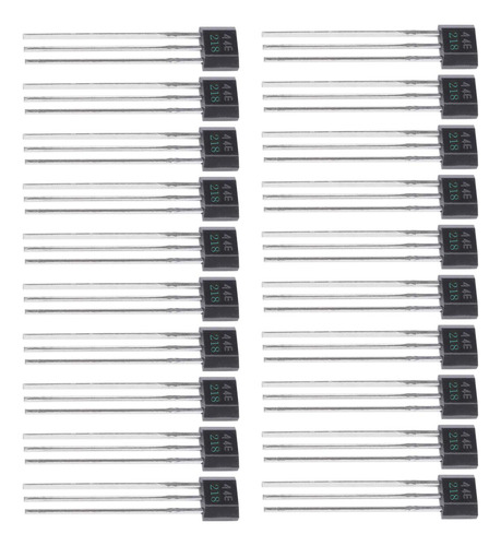 2 Pack De 20 Sensores Hall To-92ua 44e,, Para Electrónica