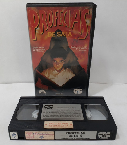 Fita Vhs / Profecias De Satã