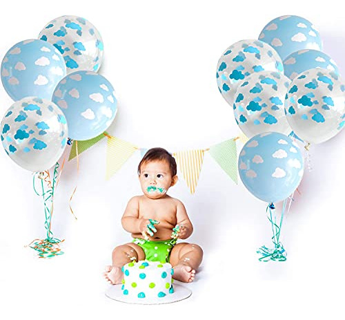 50pcs Globos De Látex En La Nube Globos Decorativos Globos C