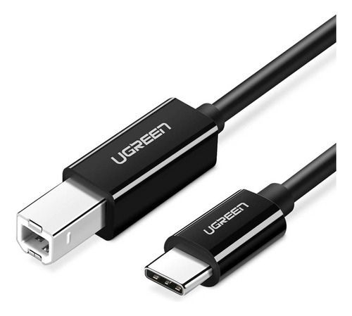 Cable Para Impresora Usb C A Usb Tipo B De 2 Metros - Ugreen