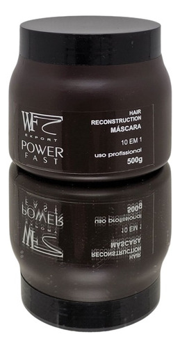 Wf Export Profissional Máscara Power Fast De Suave En Creme De 500ml De 500g De 0.5l