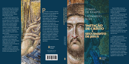 Livro Imitação de Cristo e seguimento de Jesus por Tomás de Kempis e Leonardo Boff em Português de 2016 Editora Vozes