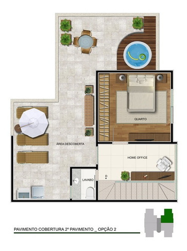Imagem 5 de 15 de Apartamento 02 Suítes Bairro Prado - 5043
