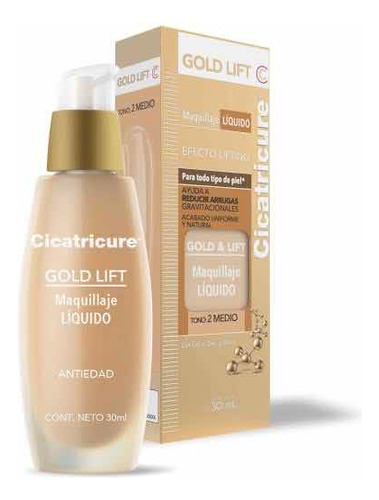 Cicatricure God Lift Base De Maquillaje Antiedad Tono Medio