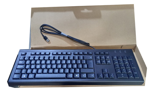 Huawei Cd30 Teclado Alámbrico Usb En Español, Negro