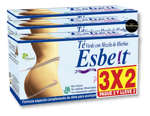 Esbelt Te Adelgazante 2x3 - Unidad a $2100