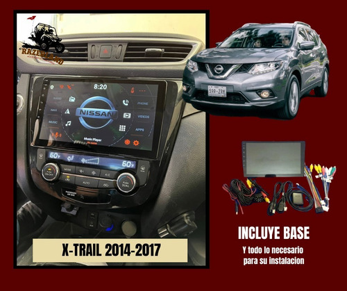 Autoestereo Android Para Nissan X-trail 2015 Con Base