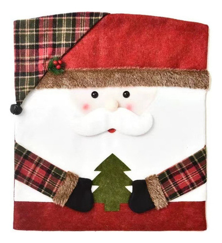 Funda De Silla Decorativa De Navidad, 6 Piezas