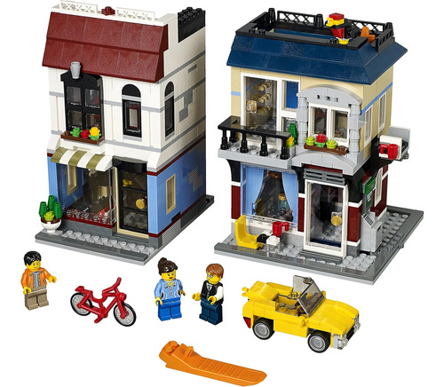 Lego Creator Bike Shop And Cafe 1023 Piezas