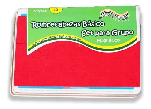 Juego Rompecabezas Básico Magnético 4 Pzs Infantil Educativo