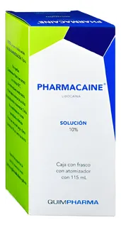 Lidocaina Spray Solución 10% Pharmacaie 115 Ml Atomizador