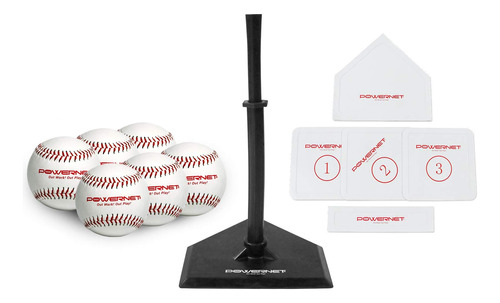 Powernet Paquete De Entrenamiento De Beisbol T-ball | El Jue