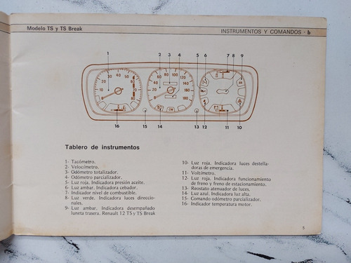 Imagen 4 de 5 de Manual Renault 12. 52119.