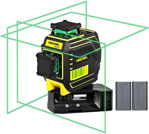Nivel Laser Autonivelante Verde 3d 12 Lineas Anti-vibración