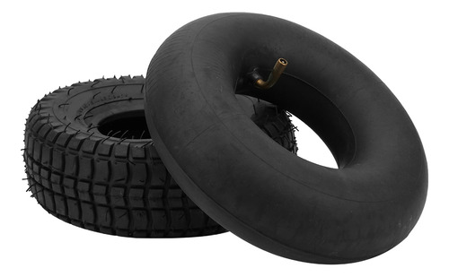 Llanta De Scooter 9x3.50-4 Duradera De Goma Negra