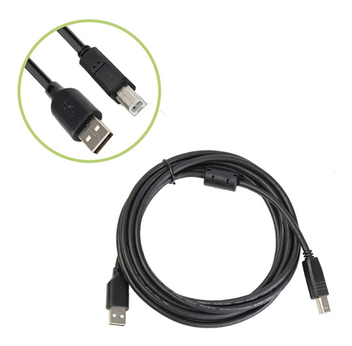 Cable Midi Usb A Usb Parquer De 5 Metros Interfaz Teclado