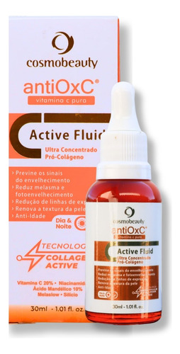Cosmobeauty Serum Antioxc Active Fluid Vitamina C Pura 30ml