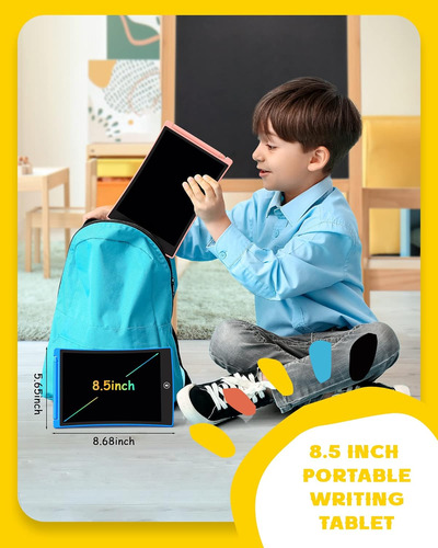Bravokids 2 Paquete De Tableta De Escritura Lcd Con 4 Lápiz