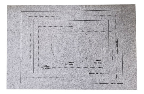Tapete Para Guardar Rollos De Rompecabezas | Hasta 3000 Piez