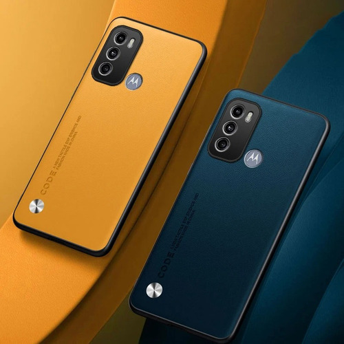 Case For Moto G60 60s 40 Fusion Cáscara De Piel Simple