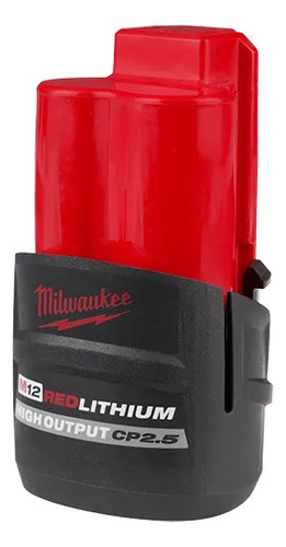 Batería Cp2.5 M12 Milwaukee Redlithium High Output