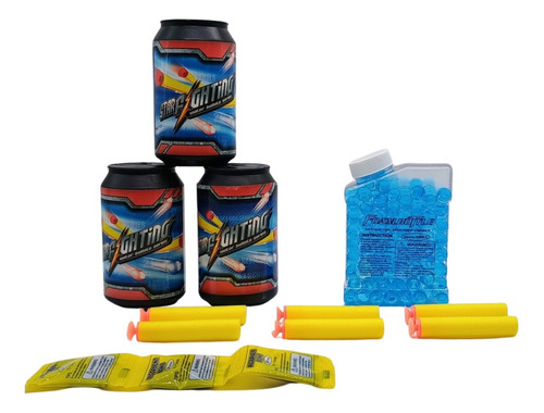 Pistola Hidrogel Juguete Lazador Dardos Gafas 800 Bolas Gel