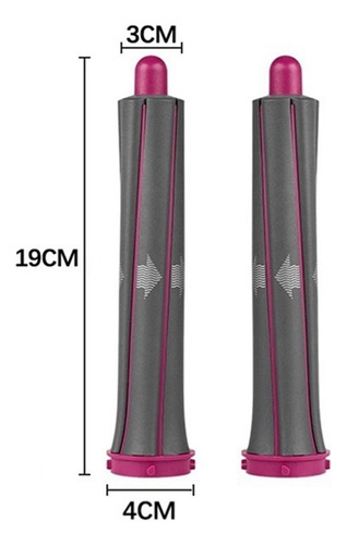 M Rodillo Rizador De Barril Largo Y Adaptador Para Dyson
