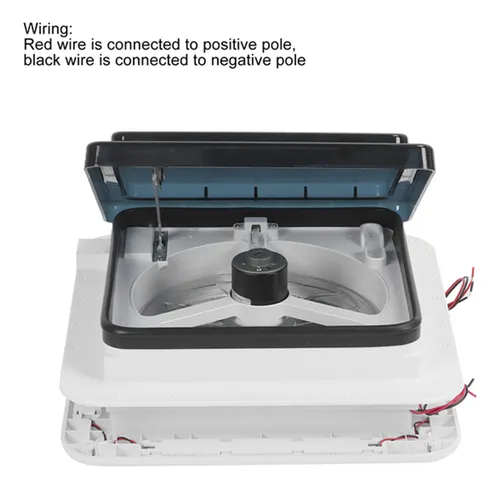 Ventilador Rv, 12 V, Control Manual, Ventilación De 2 Vías D