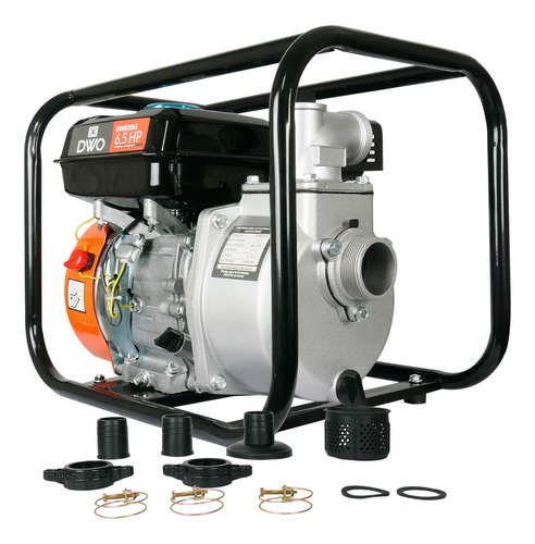Imagen 2 de 5 de Motobomba Gasolina 6.5 Hp Motor 4 Tiempos Dwb2065 Dwo