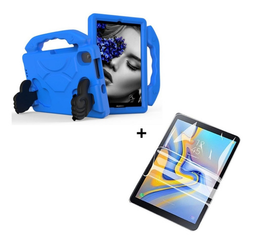 Carcasa Infantil Goma Eva Para Lenovo M8 Hd+ Hidrogel