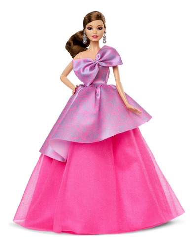 Muñeca De Colección Barbie Birthday Wishes Vestido Mattel